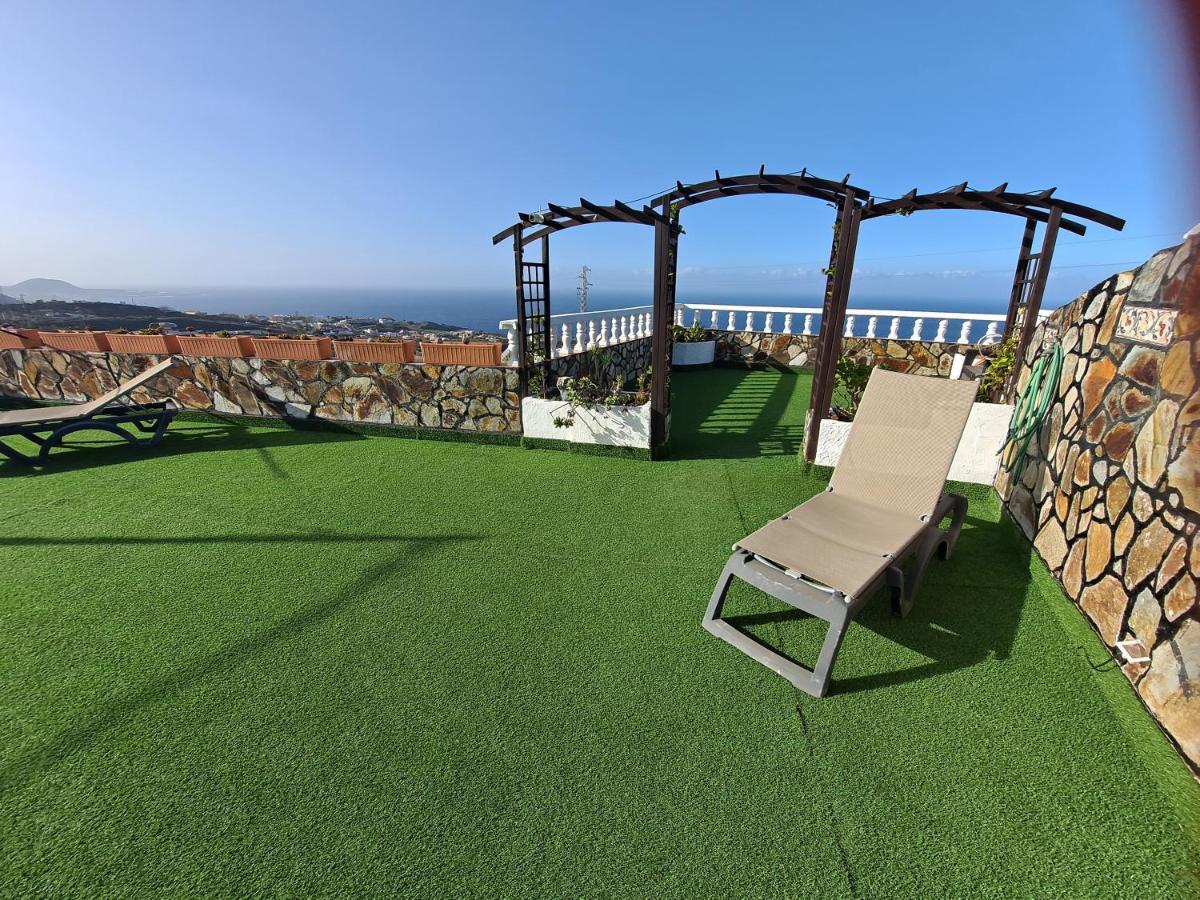 Tenerife Apartment 100M2 Casa De Don Quijote With A Terrace Of 100M2 With A View Of The Ocean And Teide Volcano And A Garden Of 600M2 Icod De Los Vinos Bagian luar foto